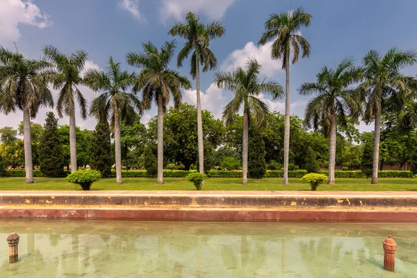 Jardim Islâmico Túmulo Safdarjung Mausoléu Estilo Mogol Construído 1754 Nova — Fotografia de Stock