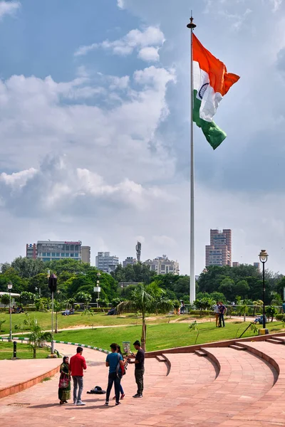 New Delhi India September 2019 Central Park Connaught Place New — Stock Photo, Image