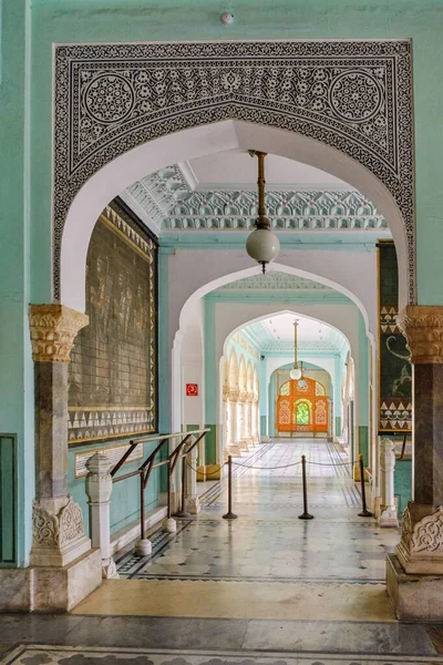 Jaipur Rajasthan Indien September 2019 Albert Hall Museum Statens Museum — Stockfoto