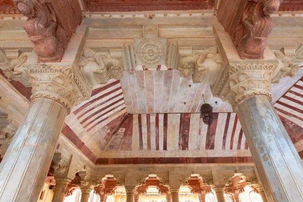 Jaipur Rajasthan Indien September 2019 Diwan Aam Publikhuset Amer Fort — Stockfoto