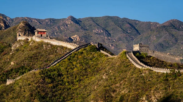 Juyongguan Passagem Juyong Grande Muralha China Distrito Changping Cerca Quilômetros — Fotografia de Stock