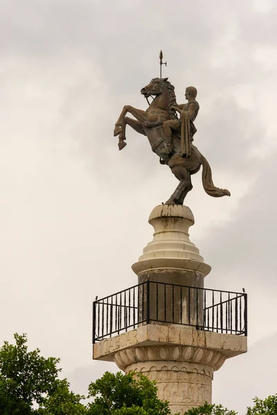 Macau Macao Sar China July 2015 Statue Julius Caesar Horse — Stock Photo, Image