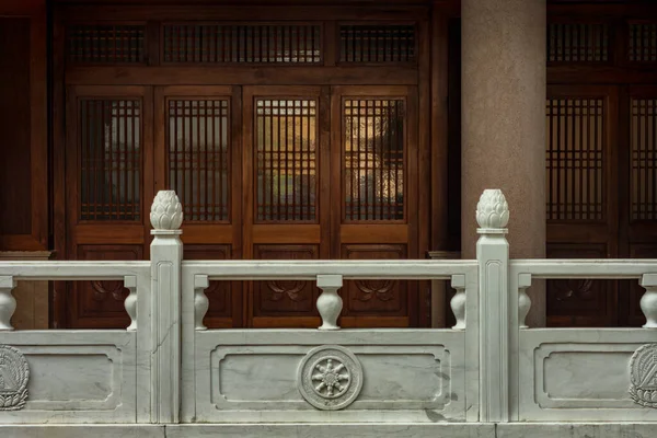 Histórico Complejo Templos Budistas Jingan Temple West Nanjing Road Centro —  Fotos de Stock