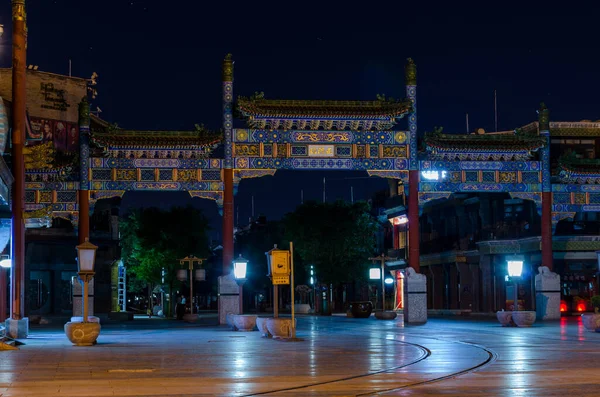 Beijing China Juni 2016 Old Qianmen Street Ten Zuiden Van — Stockfoto