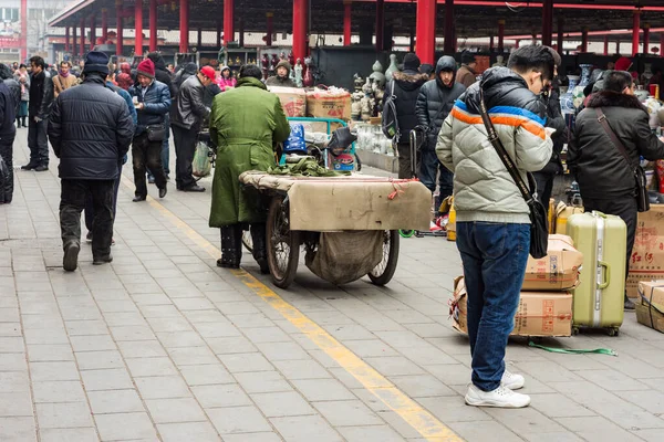 Beijing China January 2016 Panjiayuan Antique Market Beijing Antique Market — Stock Photo, Image