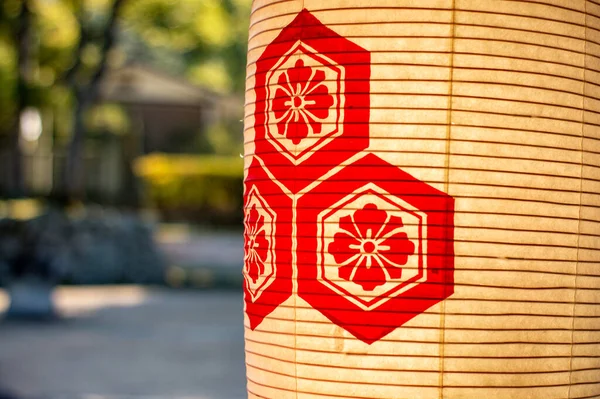 Details Aus Dem Wunderschönen Itsukushima Shinto Schrein Auf Der Insel — Stockfoto