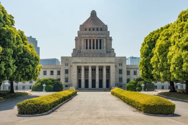National Diet of Japan in Tokyo, seat of legislative power in Japan clipart