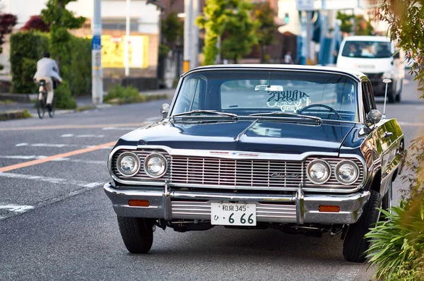 Osaka Japon Avril 2018 Une Vieille Voiture Chevrolet Air Cool — Photo