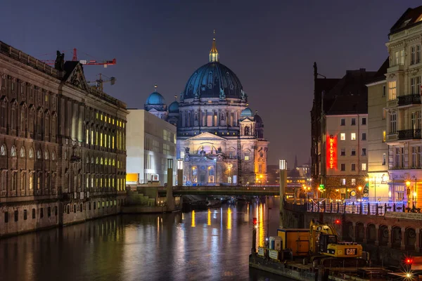 Βερολίνο Γερμανία Φεβρουαρίου 2017 Καθεδρικός Ναός Βερολίνου Berliner Dom Στο — Φωτογραφία Αρχείου
