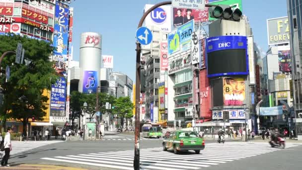 Tokio Japón Abril 2018 Vídeo Lapso Tiempo Personas Que Cruzan — Vídeos de Stock