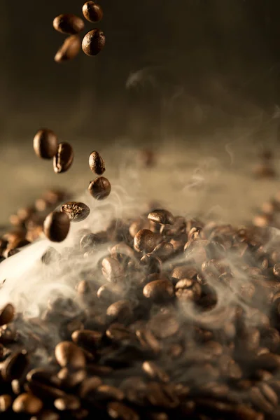 Kaffeebohnen Guter Geruch Aroma Trinken Morgen Zum Aufwachen — Stockfoto