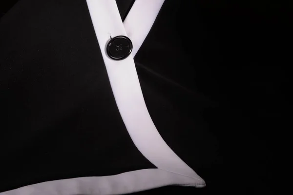 siyah ve beyaz malzeme yakın çekim