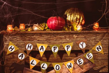 Cadılar Bayramı için güzel sonbahar arka plan