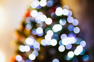 arka plan bulanık Noel ağacı ben