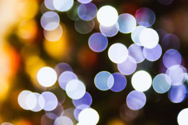 güzel bulanık Noel ağacı