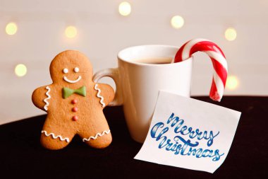 Zencefilli kurabiye adam şeker ile 