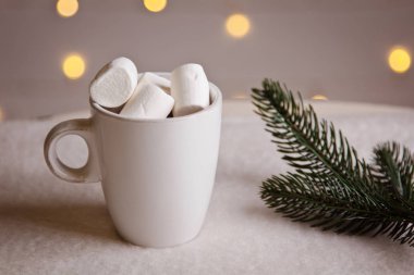 Marshmallow ile Noel arka plan