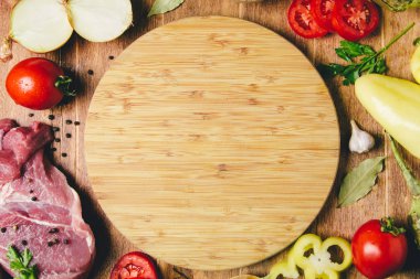  taze organik sebze ile kurulu