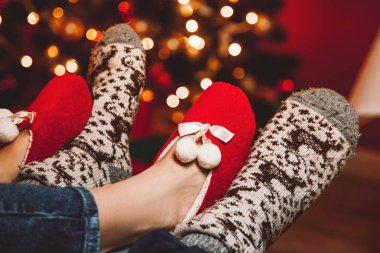  Şöminenin yanında istirahat severler