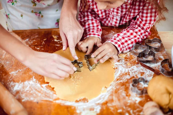 Family preparation holiday food