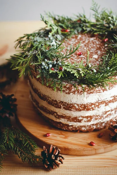 Beautiful decorated cake — Stock Photo, Image