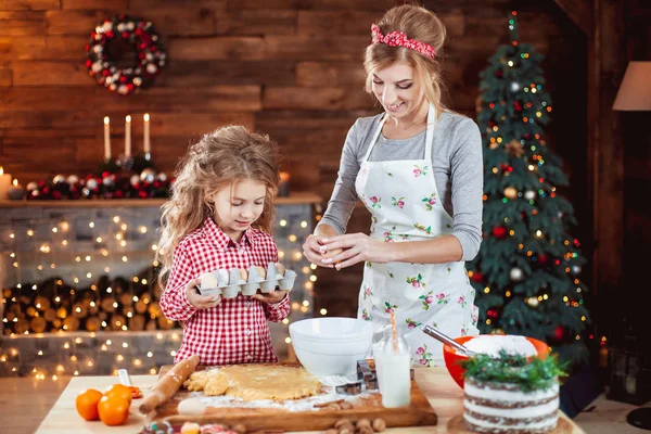 Family preparation holiday food.