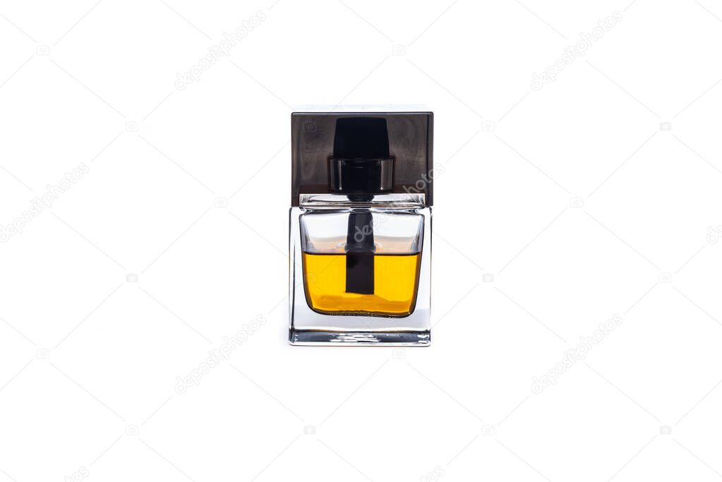 perfume bottle isolated on white background