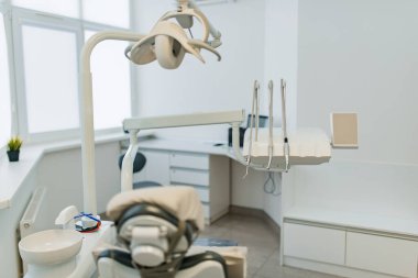 Diş bakımı kabinesi başkanı modern klinik