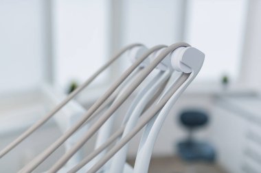Diş hekimliğindeki profesyonel dişçi aletleri. Diş Sağlığı ve Sağlık Konsepti