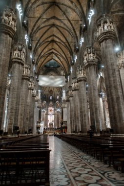 Milano 'da güneşli bir yaz günü