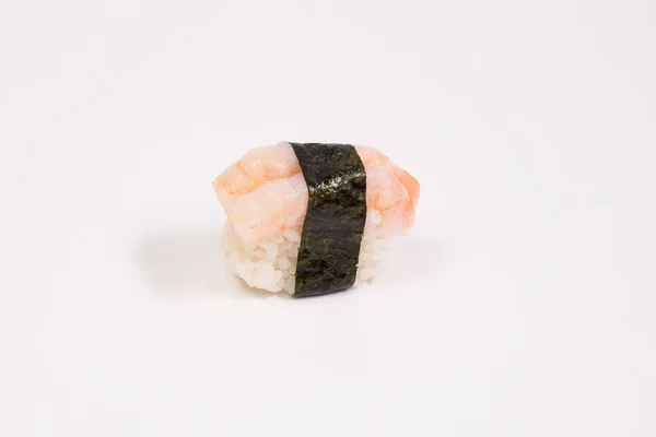 Sushi Toczy Się Białym Tle Sushi Roll Menu Sushi — Zdjęcie stockowe