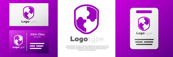 Εικονίδιο Logotype Shield Που Απομονώνεται Λευκό Φόντο Σημάδι Φρουράς Ασφάλεια — Διανυσματικό Αρχείο