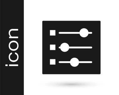 Gri Araba ayarları simgesi beyaz arkaplanda izole edildi. Otomobil tamircisi. Tamirci oto tamircisi. Bakım tabelası. Vektör İllüstrasyonu