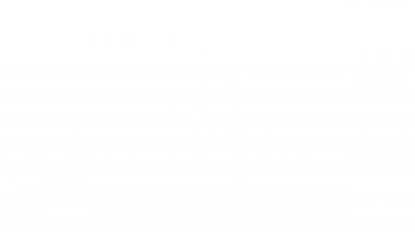 Siyah çizgi klasik dart tahtası ve ok simgesi beyaz arkaplanda izole edildi. Dartboard işareti. Oyun konsepti. 4K Video hareketli grafik canlandırması