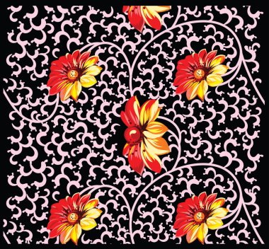 Çiçekli güzel bir arkaplan