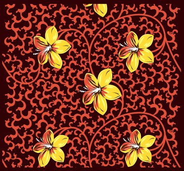 Çiçekli güzel bir arkaplan