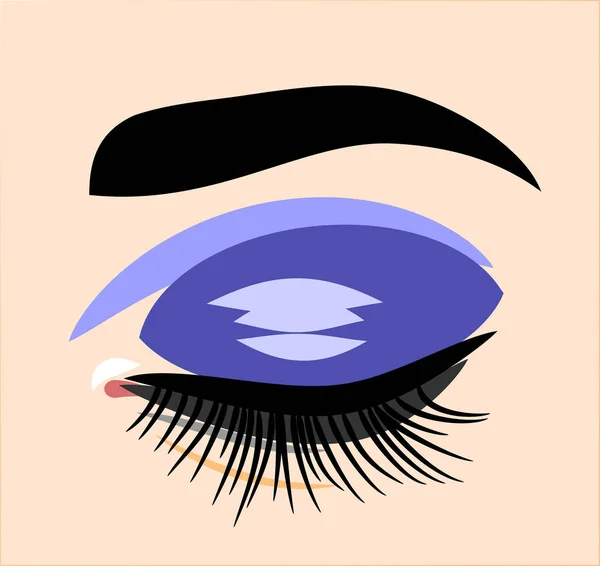 Όμορφα Εκφραστικά Μάτια Γυναικών — Διανυσματικό Αρχείο