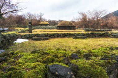 jeju adasında eski mezarlığı