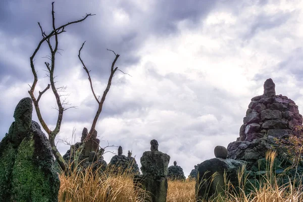 Bangsatap im Jeju Stone Park — Stockfoto