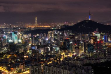 Seul 'de gece görüşü