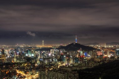 Seul 'de gece görüşü