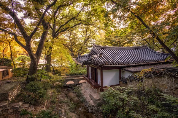 가 동안 Gilsangsa 사원 — 스톡 사진