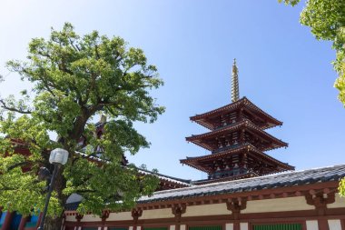 Shitennoji Tapınağı görünümü