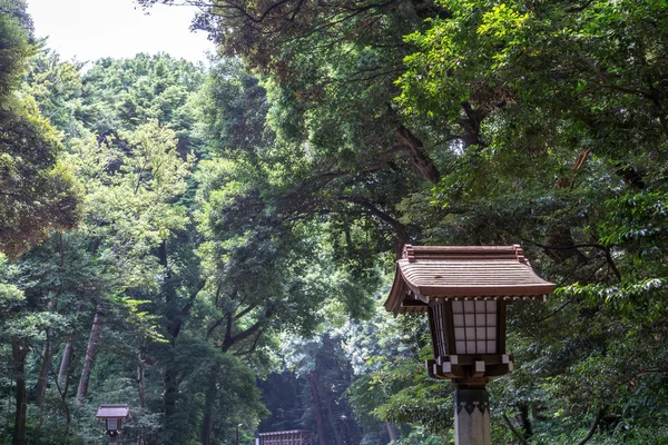 Meiji shrine lantern — Stock Photo, Image