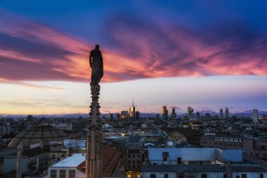 Milano Duomo çatı