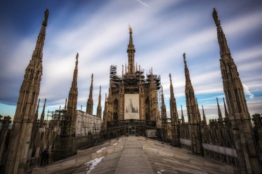 Milano Duomo çatı