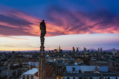 Milano Duomo çatı