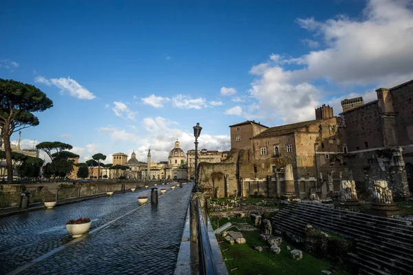 Trajan forum in italy — Stock Photo, Image