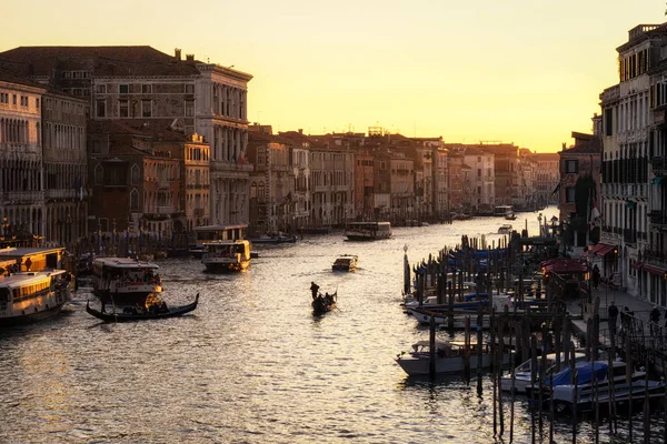 Sunset over Grand Canal — Stock Photo, Image