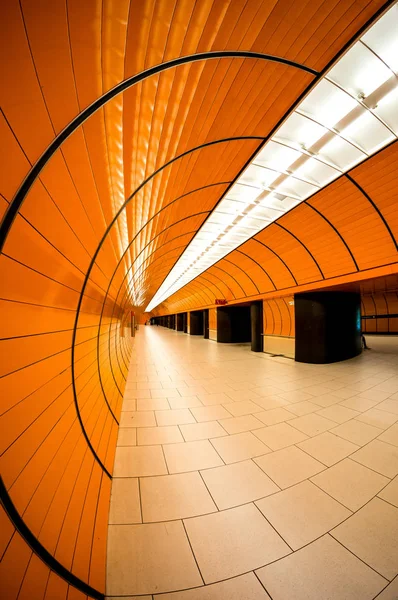 Marienplatz subway in munich — Zdjęcie stockowe